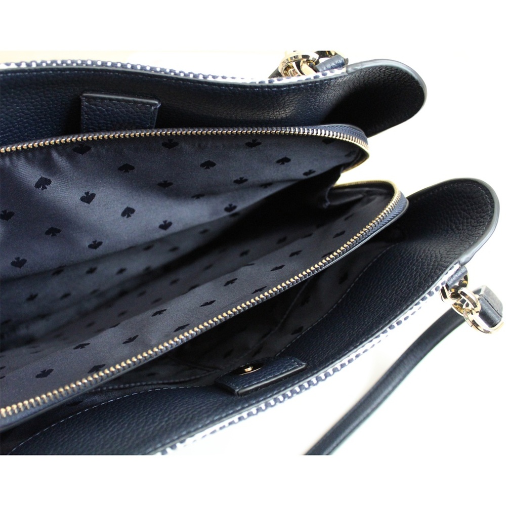 Authentic Kate Spade Jackson boardwalk stripe shoulder bag - Picture 8 of 10